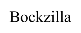 BOCKZILLA trademark