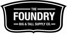 THE FOUNDRY BIG & TALL SUPPLY CO. trademark