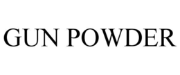 GUN POWDER trademark
