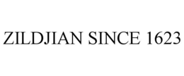 ZILDJIAN SINCE 1623 trademark