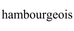 HAMBOURGEOIS trademark