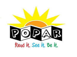 POPAR READ IT. SEE IT. BE IT. trademark