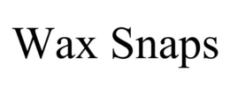 WAX SNAPS trademark