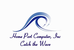 HOME PORT COMPUTER, INC CATCH THE WAVE trademark