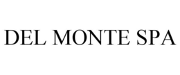 DEL MONTE SPA trademark