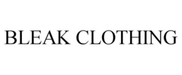 BLEAK CLOTHING trademark