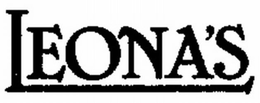 LEONA'S trademark