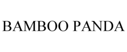 BAMBOO PANDA trademark