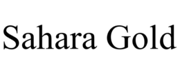SAHARA GOLD trademark