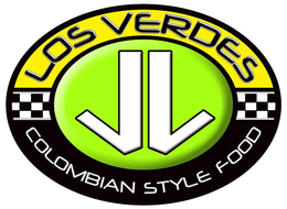 LL LOS VERDES COLOMBIAN STYLE FOOD trademark