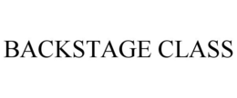 BACKSTAGE CLASS trademark