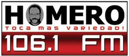 HOMERO TOCA MAS VARIEDAD! 106.1 FM trademark