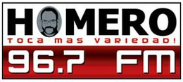 HOMERO TOCA MAS VARIEDAD! 96.7 FM trademark