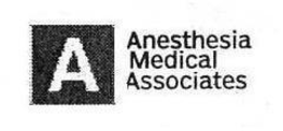 A ANESTHESIA MEDICAL ASSOCIATES trademark