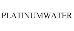 PLATINUMWATER trademark