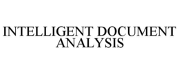 INTELLIGENT DOCUMENT ANALYSIS trademark