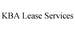 KBA LEASE SERVICES trademark