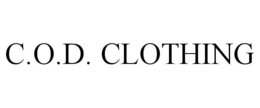 C.O.D. CLOTHING trademark
