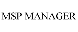MSP MANAGER trademark
