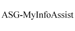 ASG-MYINFOASSIST trademark