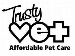 TRUSTY VET AFFORDABLE PET CARE trademark