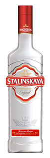 STALINSKAYA PREMIUM VODKA ORIGINAL RUSSIAN RECIPE 40% VOL DISTILLED FROM PREMIUM GRAIN 70CL E PRODUCED & BOTTLED BY PRODAL '94 LTD trademark