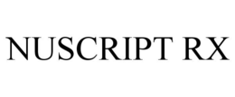 NUSCRIPT RX trademark