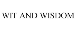 WIT AND WISDOM trademark