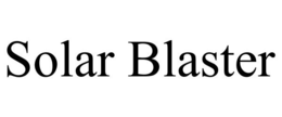 SOLAR BLASTER trademark