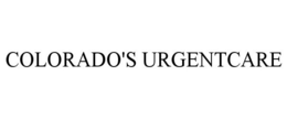 COLORADO'S URGENTCARE trademark