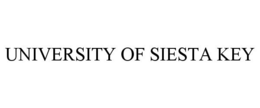 UNIVERSITY OF SIESTA KEY trademark
