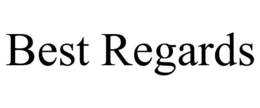 BEST REGARDS trademark