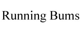 RUNNING BUMS trademark