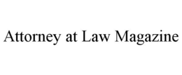 ATTORNEY AT LAW MAGAZINE trademark