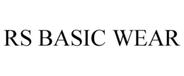 RS BASIC WEAR trademark