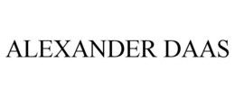 ALEXANDER DAAS trademark