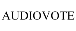 AUDIOVOTE trademark