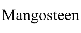 MANGOSTEEN trademark