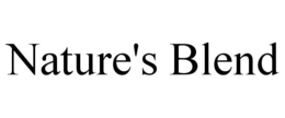 NATURE'S BLEND trademark