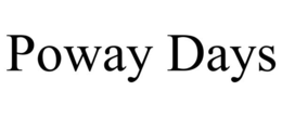 POWAY DAYS trademark