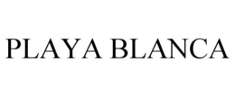 PLAYA BLANCA trademark