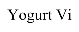YOGURT VI trademark