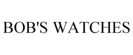 BOB'S WATCHES trademark