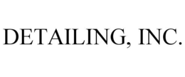 DETAILING, INC. trademark