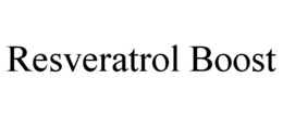 RESVERATROL BOOST trademark
