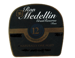 RON MEDELLIN GRANRESERVA 12 ANOS GRAN RESERVA DE COLOMBIA AÑEJAMIENTO NATURAL trademark