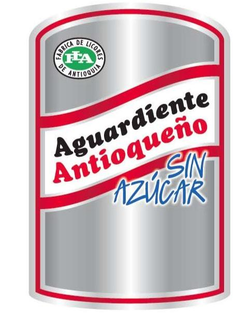 FLA FABRICA DE LICORES DE ANTIOQUIA AGUARDIENTE ANTIOQUEÑO SIN AZÚCAR trademark