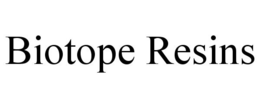 BIOTOPE RESINS trademark