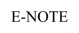 E-NOTE trademark