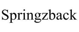 SPRINGZBACK trademark